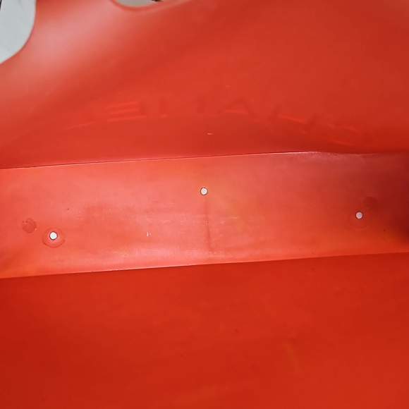 CHANEL XL Logo Jelly Tote Bag Red EUC❣️ - Picture 8 of 10